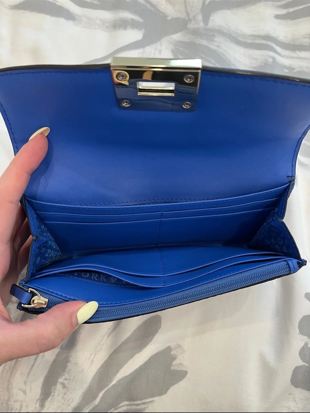 Kate Spade New York Jean Everett Way Wallet Blue
